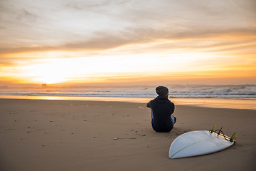 Image showing Surfing is a way of life 