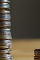 Image showing Stack of coins