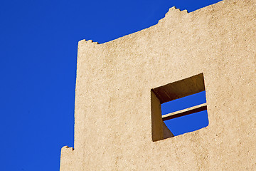 Image showing  the history  symbol  in   minaret religion and  blue    sky