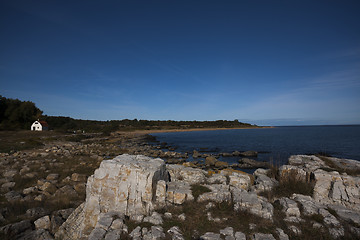 Image showing stony shore