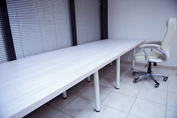 Image showing white office chair