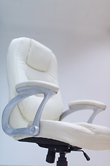 Image showing white office chair