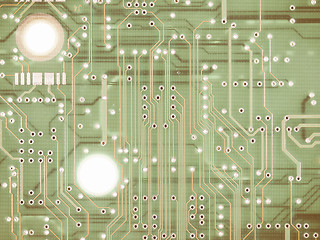 Image showing  Printed circuit vintage