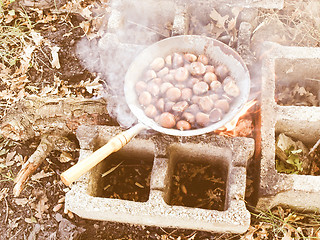 Image showing Retro looking Barbecue picture