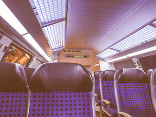 Image showing German regional train vintage