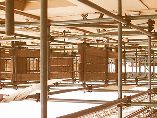 Image showing  Scaffold vintage