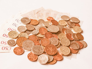 Image showing  British Pound vintage