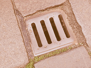 Image showing  Manhole vintage