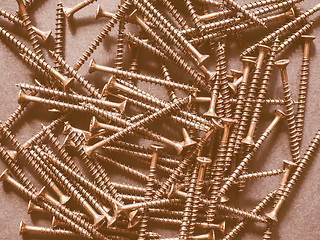 Image showing  Wood screw vintage