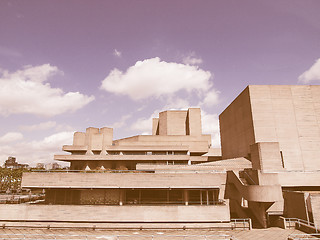 Image showing National Theatre London vintage