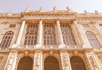 Image showing Palazzo Madama, Turin vintage