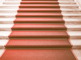 Image showing  Red carpet vintage