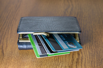 Image showing Wallet and credit cards