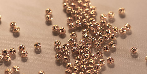 Image showing Metal beads