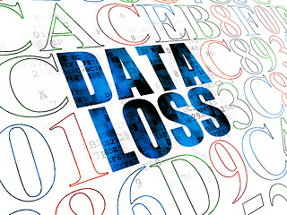 Image showing Information concept: Data Loss on Digital background