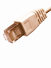 Image showing  RJ45 picture vintage