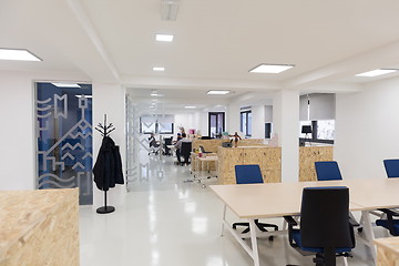 Image showing empty  startup busines office interior