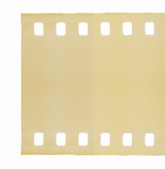 Image showing  A film isolated vintage