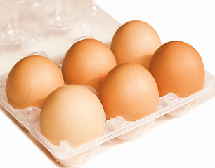 Image showing Retro looking Eggs picture