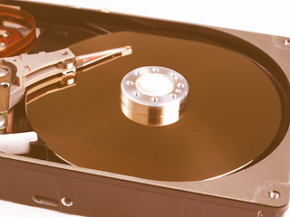 Image showing  PC hard disk vintage