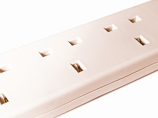 Image showing  British plug socket vintage