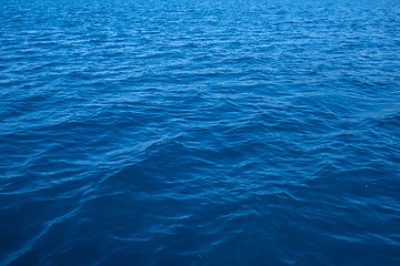 Image showing blue sea in sunny day
