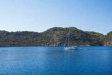 Image showing ancient city on the Kekova