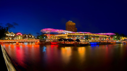 Image showing Clarke Quay Singapore