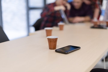 Image showing startup business team on meeting at modern office