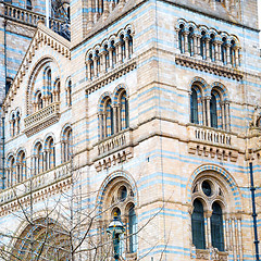 Image showing old construction in london englan europe brick  wall and window 