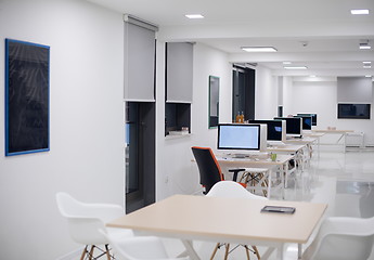 Image showing empty  startup business office interior