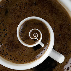 Image showing Coffee Cup Above