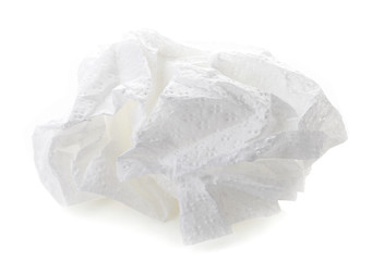 Image showing white paper napkin
