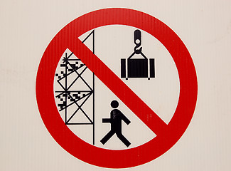Image showing ilustration,warning