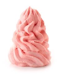 Image showing pink whipped cream