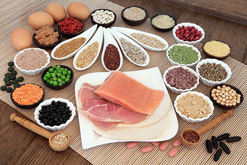 Image showing Body Building Diet food