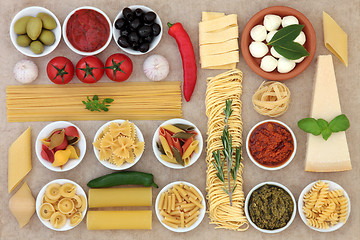 Image showing Healthy Italian Food