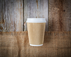 Image showing paper coffee cup