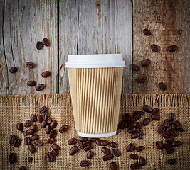 Image showing paper coffee cup