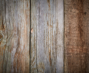 Image showing old wooden wall