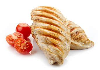 Image showing grilled chicken meat