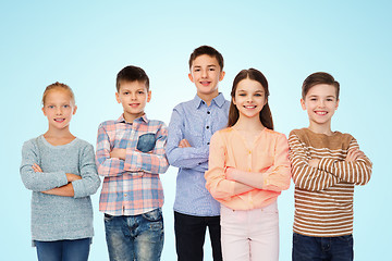 Image showing happy smiling children