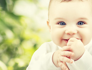 Image showing adorable baby boy