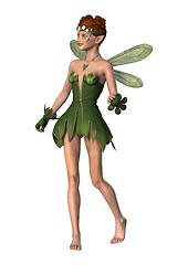 Image showing Spring Fairy on White