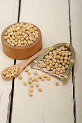 Image showing organic soya beans 