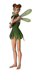 Image showing Spring Fairy on White