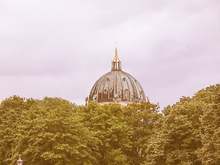 Image showing Berliner Dom vintage