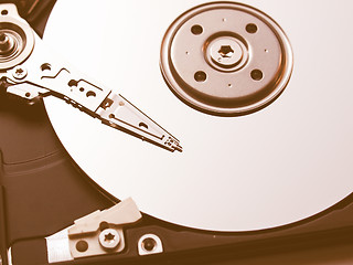 Image showing  Hard disk vintage