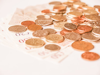 Image showing  British Pound vintage