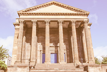 Image showing Wellington church, Glasgow vintage